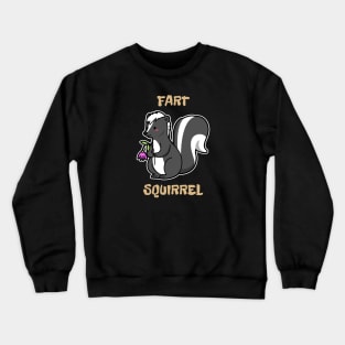 Fart Squirrel Crewneck Sweatshirt